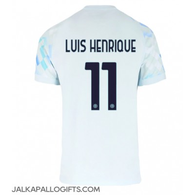 Inter Milan Luis Henrique #11 Vieraspaita 2025-26 Lyhythihainen Inter Milan Luis Henrique #11 Vieraspaita 2025-26 Lyhythihainen